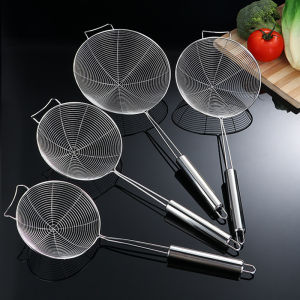 ZHIZHOU | Magnetic Resistant Stainless Steel Kitchen Strainer Ladle