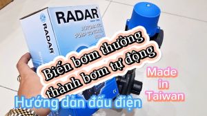 THIẾT BỊ ĐIỀU ÁP CHỐNG CẠN RADAR CHO MÁY BƠM NƯỚC - STA01