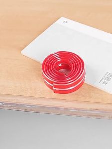 New Model Transparent Baby Safety Corner Roll Edge Protector Soft Rubber Corner Cover