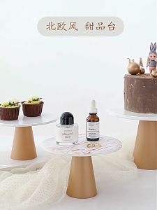 Cake Stand Kệ Bánh Phụ Kiện Chụp Bánh Sinh Nhật Trang Sức Fishy Decor
