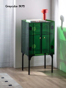 GREY CUBE | Acrylic Multi-functional Storage Cabinet
