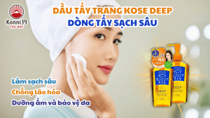 DẦU TẨY TRANG KOSE DEEP (DÒNG TẨY SẠCH SÂU - CHAI 230ML)