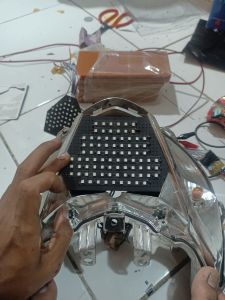 stoplamp running Lexi 10 mode otomatis plus fitting lampu bayonet