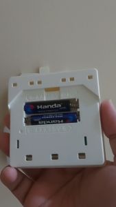 สวิทช์รีโมท รีโมทติดผนัง สวิตซ์ไร้สาย ถ่าน AAA สวิทช์บันได RF433 MHz Remote Wireless Wall Switch