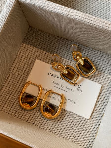 CAFFTI | Vintage Luxury Gold Earrings