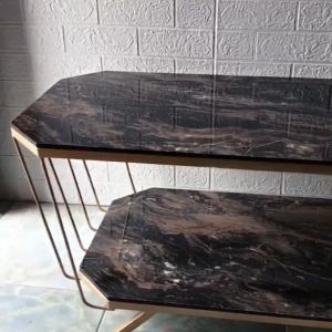 Meja Tamu Jari jari Minimalis Mewah / Meja Ruang Tamu Rangka Besi / Meja Sofa / Meja Minimalis