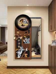 CTYLIGHTZ | Tom and Jerry Hidden Sliding Full-length Mirror Retro Style