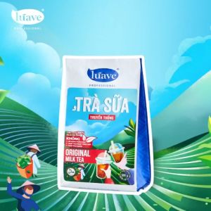 Bột Trà Sữa Hòa Tan Vị Truyền Thống Lúave 500G - Pha Chế Được 24 Lít Cốt Trà Sữa Nhanh Chóng Tiện Dụng