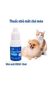Trị đau mắt chó mèo dạng nhỏ mắt chó mèo Orgo-10ml