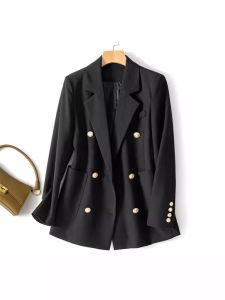 Special Offer Export Export Suit Female 2024 Spring & Fall New Arrival Temperament Goddess Style Business Wear Raspberry Red Suit Outwear