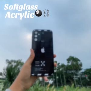 SoftCase Glass Kaca Kilau  For Redmi A3 Terbaru Case Hp - K287