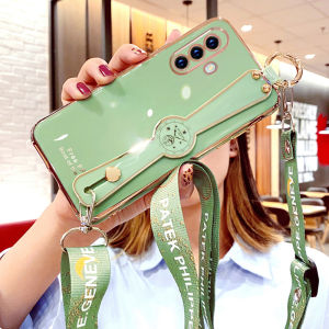 Vivo X30 pro Silicone Phone Case with Lanyard Crossbody Womens Style Adjustable Strap Full Cover Anti-Fall Soft Shell for BBK Phones