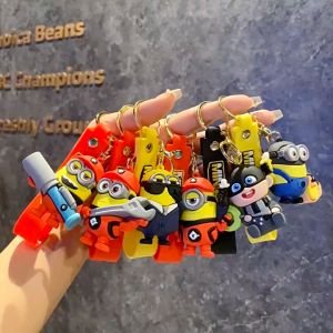 Gantungan Kunci Karakter Minion Lucu dan imut Keychan Serbaguna Ganci Motor Mobil Tas Keychain