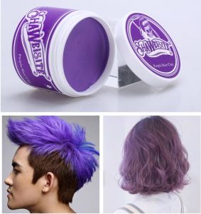 ZHENGXIANG | One-time Dye Styling Wax Silver Grey