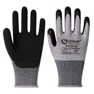 Terrain Kun | Abrasion Resistant Slip Resistant Odor Resistant Breathable Durable Oil Resistant Cut Resistant Labor Safety Gloves