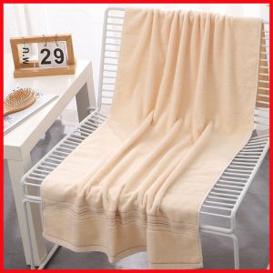 ผ้าขนหนูซับน้ำอย่างดี cotton towel 70×140 ผ้าเช็ดตัว ผ้าเช็ดตัวใหญ่ towel ผ้าขนหนูอาบน้ำ ผ้าเช็ดตัวผ้าคอตตอน 100% มี3สีขนาด （ความแตกต่างของล็อตฉลาก）