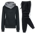 Clothing Sets Pullovers Sweatshirts Sports Suit Outfits Female Jogging Hoodies+Pants Women Tracksuit Winter Warm Two Piece Set. 