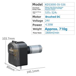 kamoer | High Flow Peristaltic Pump Head Circulating Pump