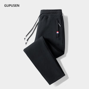 กางเกงวอร์มลำลองผ้าฝ้ายแท้สำหรับผู้ชาย กางเกงขายาวทรงหลวม กางเกงขายาวทรงหลวมฤดูใบไม้ผลิ ฤดูใบไม้ร่วง ฤดูหนาว กางเกงขายาวลำลอง กางเกงขายาว