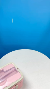 LUNCH BOX 1000ML SET KOTAK BEKAL MAKAN SIANG FREE SENDOK SUMPIT - KOTAK MAKAN BENTO 1000ML