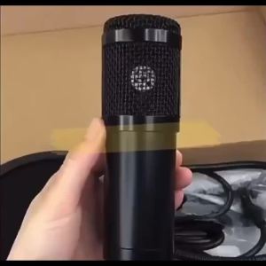 Condenser Microphone Singing Wired Microphone Mobile Phone English Sound Card Computer USB Suspension Bracket Live Streaming Set
