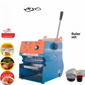 Manual Hand Press Plastic Disposable Bowl Sealing Machine round Mouth Commercial Kitchen Food Grade PP Material Bowl Sealer