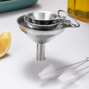 MEISITEKEKE | Stainless Steel Multipurpose Funnel Set