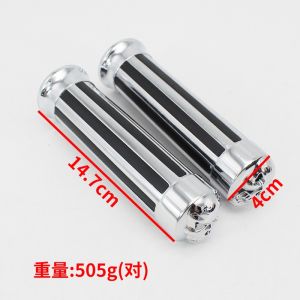 Custom Skull Motorcycle Handlebar Grips