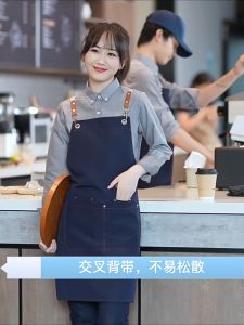 【พร้อมสต็อก|ส่งจากกทม】ผ้ากันเปื้อนครัว สายรัดหัวเข็มขัด ผ้ากันเปื้อนวัสดุผ้าใบ ผ้ากันเปื้อนทำงานกันน้ำและน้ำมัน ผ้ากันเปื้อนร้านอาหาร