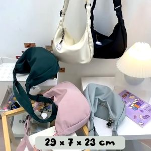 Mismi Hazel Bag Tas Selempang Wanita Korean Style SImple Sling Bag Perempuan Tahan Air Stylish - 31H
