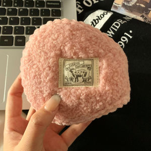 Cute Plush Ear Muffs Womens Winter Warm Cycling Ear Cover Foldable Rear Wear Anti-freeze Ear Warmer Ear Bag