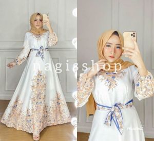 Gamis bangkok estillo // Gamis import bangkok series estillo //Gamis lebaran terbaru