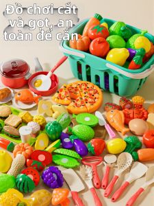XIDIQI | Bộ Đồ Chơi Trái Cây Giả Cắt