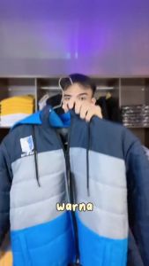 Jaket Puffer Attack On Titan & Jaket Musim Dingin Anak Usia 5-11 Tahun