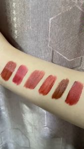 สินค้ามาใหม่ ลิปจุ่ม ลิปสติก ลิปกลอส กันน้ำ อาร์ตแกลเลอรี่ลิปโคลนมูส Matte Lip Glaze Velvet Lipstick No.CP17