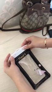 Túi Chống Nước Điện Thoại Viền Phao Hoạt Hình Cute Nổi Trên Mặt Nước Đi Bơi Đi Mưa Kèm Dây Đeo Xinh Xắn