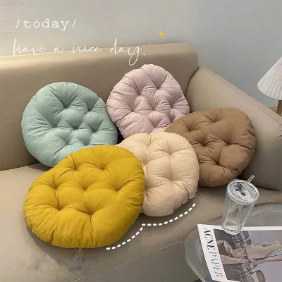 Đệm Lót Ghế Đệm Ngồi Bệt Kiểu Tròn Nhiều Màu Trang Trí Quán Cà Phê Bàn Trà Ngồi Thiền Sang Trọng