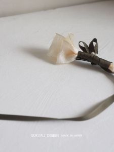 Tulip Flower Hair Clip Womens High-End Feeling Butterfly Knot Sash Duckbill Clip Top Clip Fresh out Fashion Hair Accessories