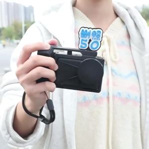Vỏ Bảo Vệ DJI Osmo Action 6 Bằng Nhựa Có Tay Cầm Và Nút Chụp Ảnh Tương Thích Với Camera Hành Động DJI