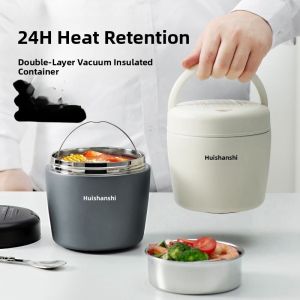 Double Layered 316 Stainless Steel Insulated Lunch Box for Office Workers And Students with High Sealing And 12 Hour Thermal Performance