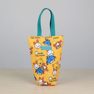 Waterproof Childrens Water Bottle Bag Portable Handheld Kindergarten Insulated Mug Storage Bag School Outdoor Dining Utensils