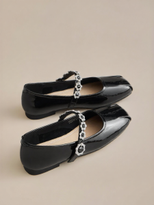 Josiny | Elegant Black Mary Jane Shoes