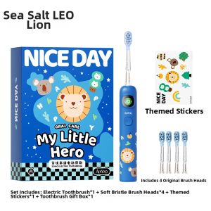 ApiYoo | Soft Bristles Intelligent Reminder Sonic Childrens Electric Toothbrush