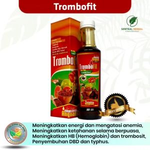 Trombofit Sari Kurma Madu Angkak Mecca Untuk Mengatasi DBD Isi 280 Gram dan 460 Gram