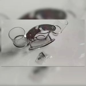 RAK KM + 2 GELAS KUMUR SIKAT RAK SS + peti kayu STAINLESS STEEL KAMAR MANDI display tempel tembok di sekrup