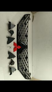 [READY STOCK] [NEW] Mitsubishi Xpander 2020 Front Grill Grille Honeycomb Sarung Depan (Glossy Black) 2020-2023