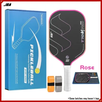 JBA ไม้พาย Pickleball T700คาร์บอนไฟเบอร์พื้นผิวด้านแกนรังผึ้ง PP หนา16มม. มีขนาดใหญ่กว่าจุดที่มีน้ำหนักเบาสำหรับผู้เล่นที่น่ารังเกียจ