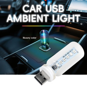 KEVANLY | RGB Touch Dimming USB LED Filament Glass Bulb 5V Retro Edison Bulb Night Light Car Decoration Incandescent Eye Protection Light