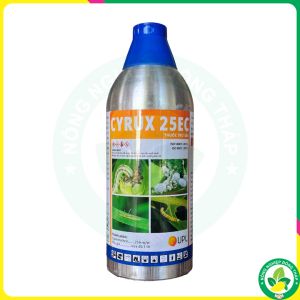 Chế phẩm Trừ Sâu CYRUX 25EC (Chai 1 lít)