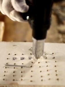 ยิ่งเครื่องมือเจาะรูอเนกประสงค์ สว่าน มาเป็น ปืนยิง รีเวท แถมหัวเปลี่ยน 4หัว